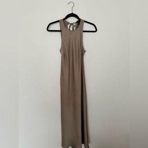 House of Harlow Satin Midi dress